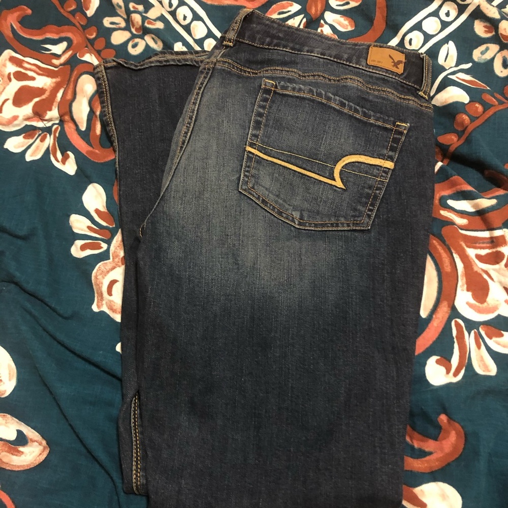 AE Artist flare jeans